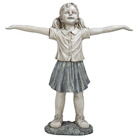 Design Toscano Hope the Optimistic Gardener Child Statue EU34080